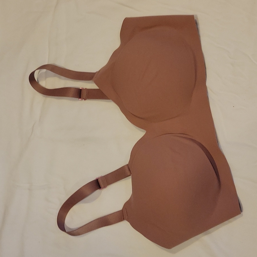 Aerie Real Free Bra Size Large in Dusty Rose